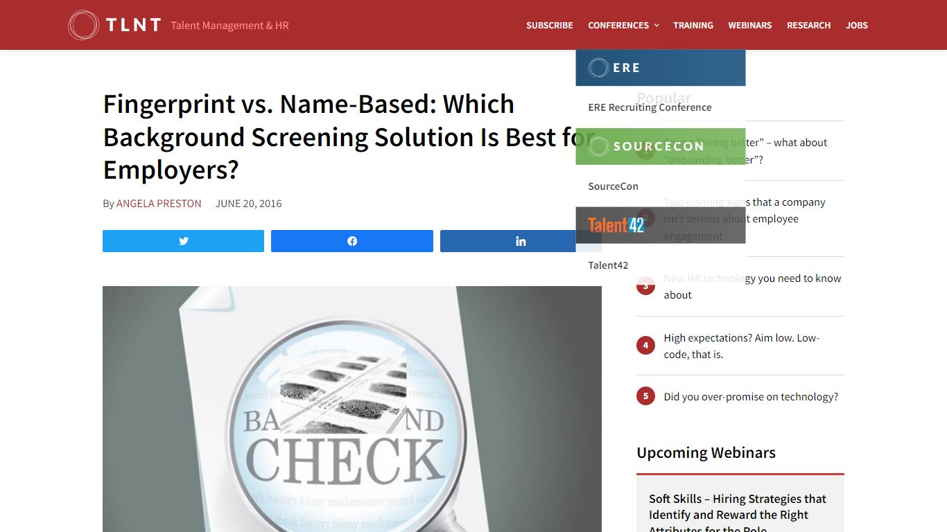 Fingerprint vs. Name-Based: Which Background Screening Solution Is Best ...